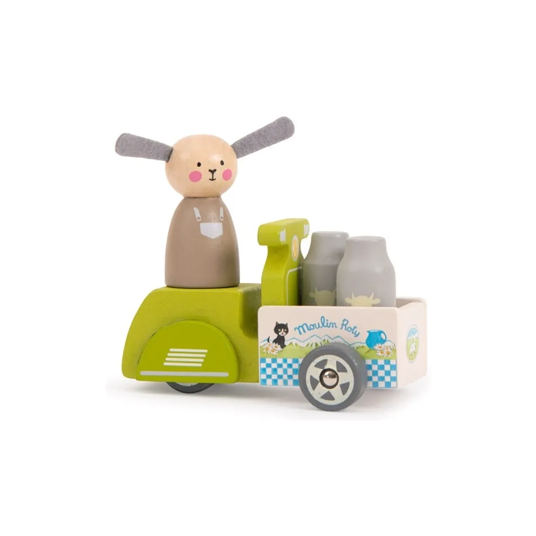 Triporteur du laitier La Grande Famille - Moulin Roty