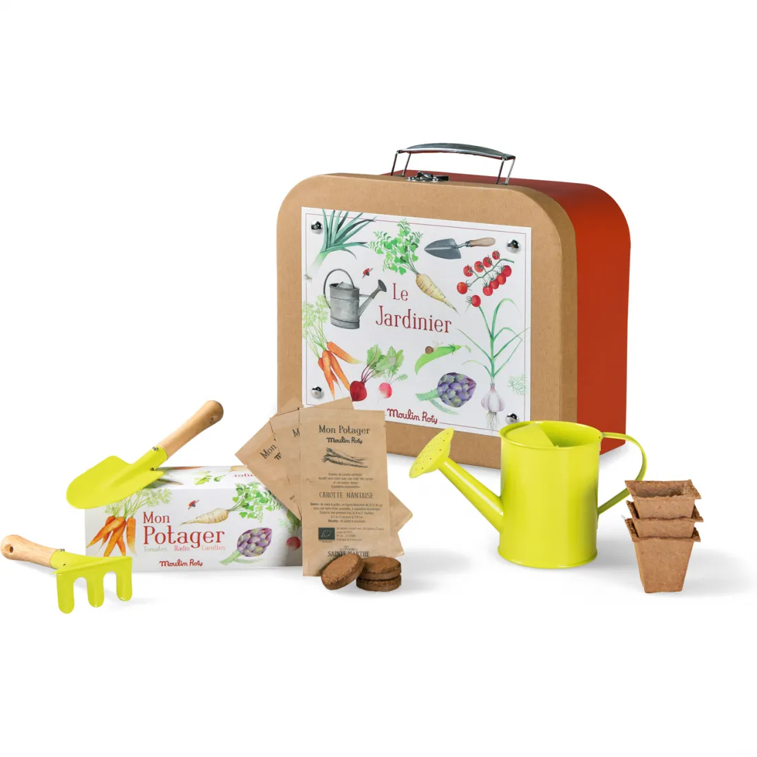 Valise jardinier le jardin du moulin - Moulin Roty