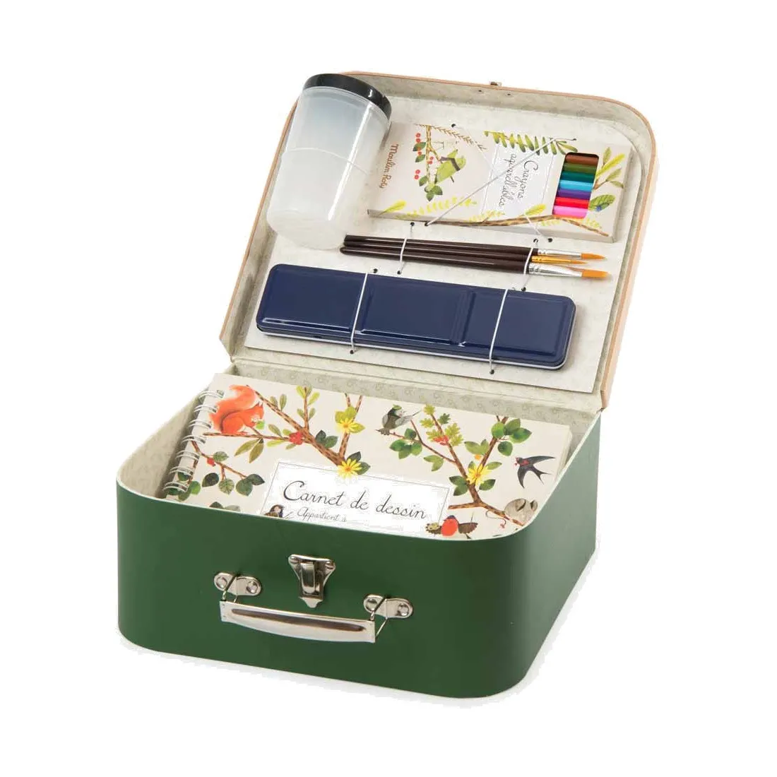 Valise aquarelliste Le Jardin du Moulin - Moulin Roty