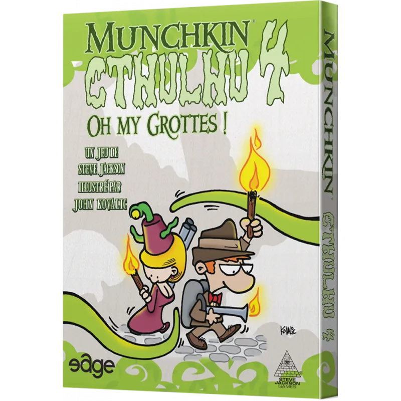 Munchkin Cthulhu 4 : Oh my Grottes ! : Jeu de Cartes - Mon Ludicaire