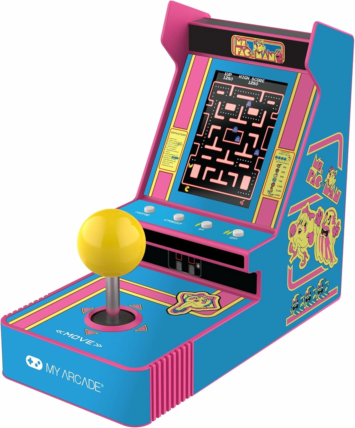 My arcade - joystick player portable ms. pac-man