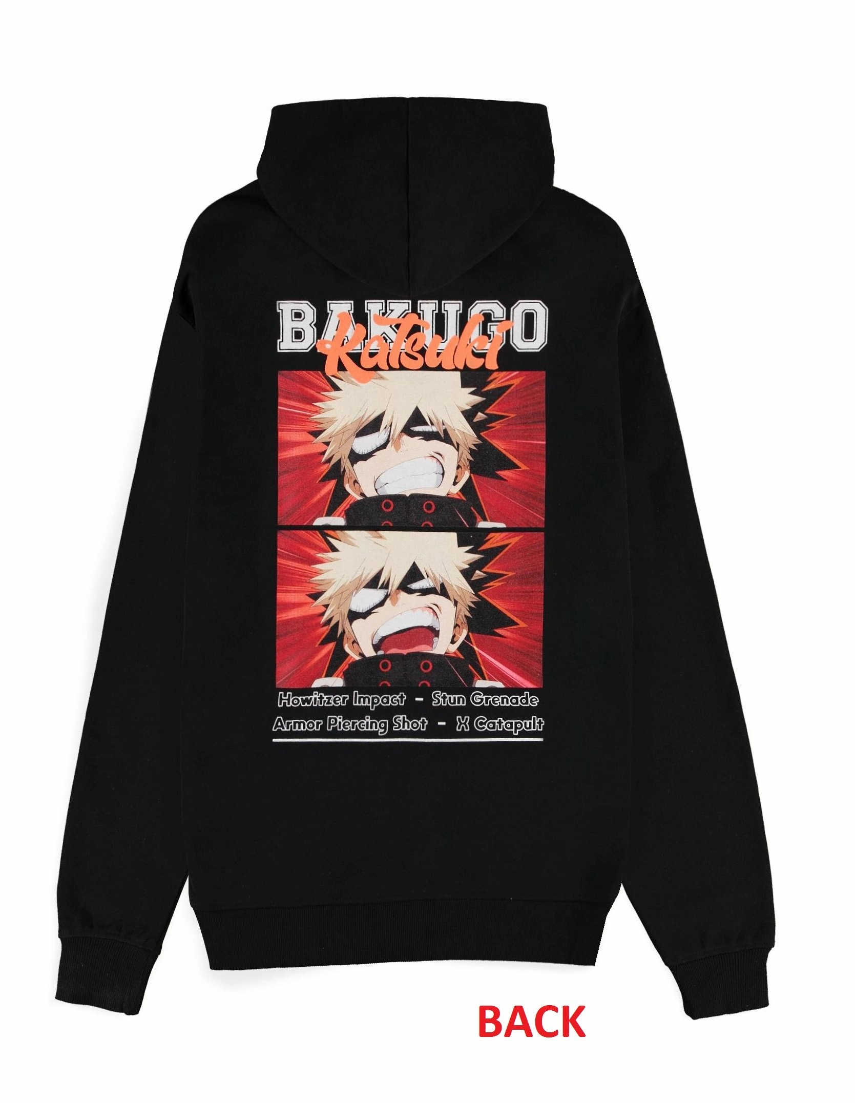 My hero academia - bakugo - sweat à capuche (s)