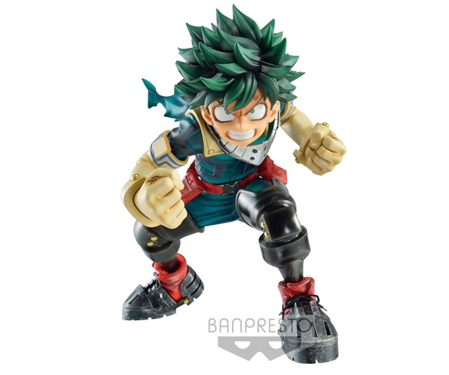 My hero academia - banpresto chronicle super master stars piece - the izuku midoriya special color figure 18cm