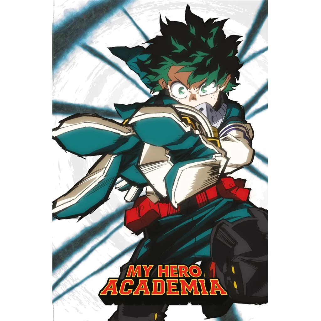 My hero academia s5 - pouvoir de deku - poster 61x91cm