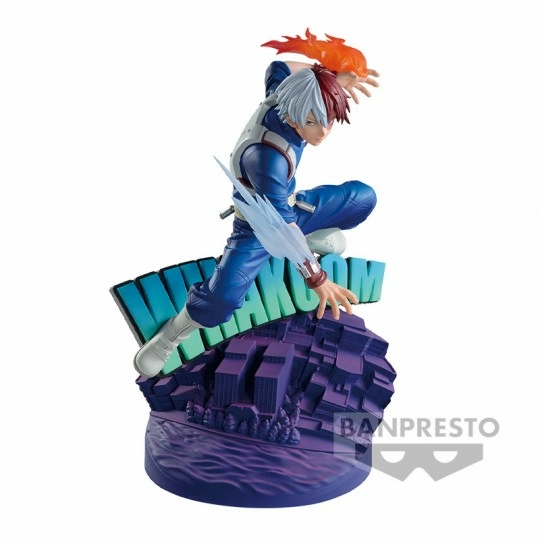 My hero academia - shoto todoroki the brush - figurine dioramatic 20cm