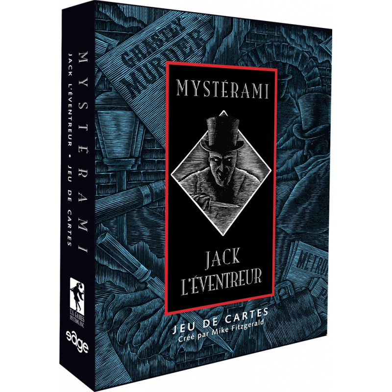 Mystérami : Jack L'Éventreur - Jeu Stratégique - MonLudicaire