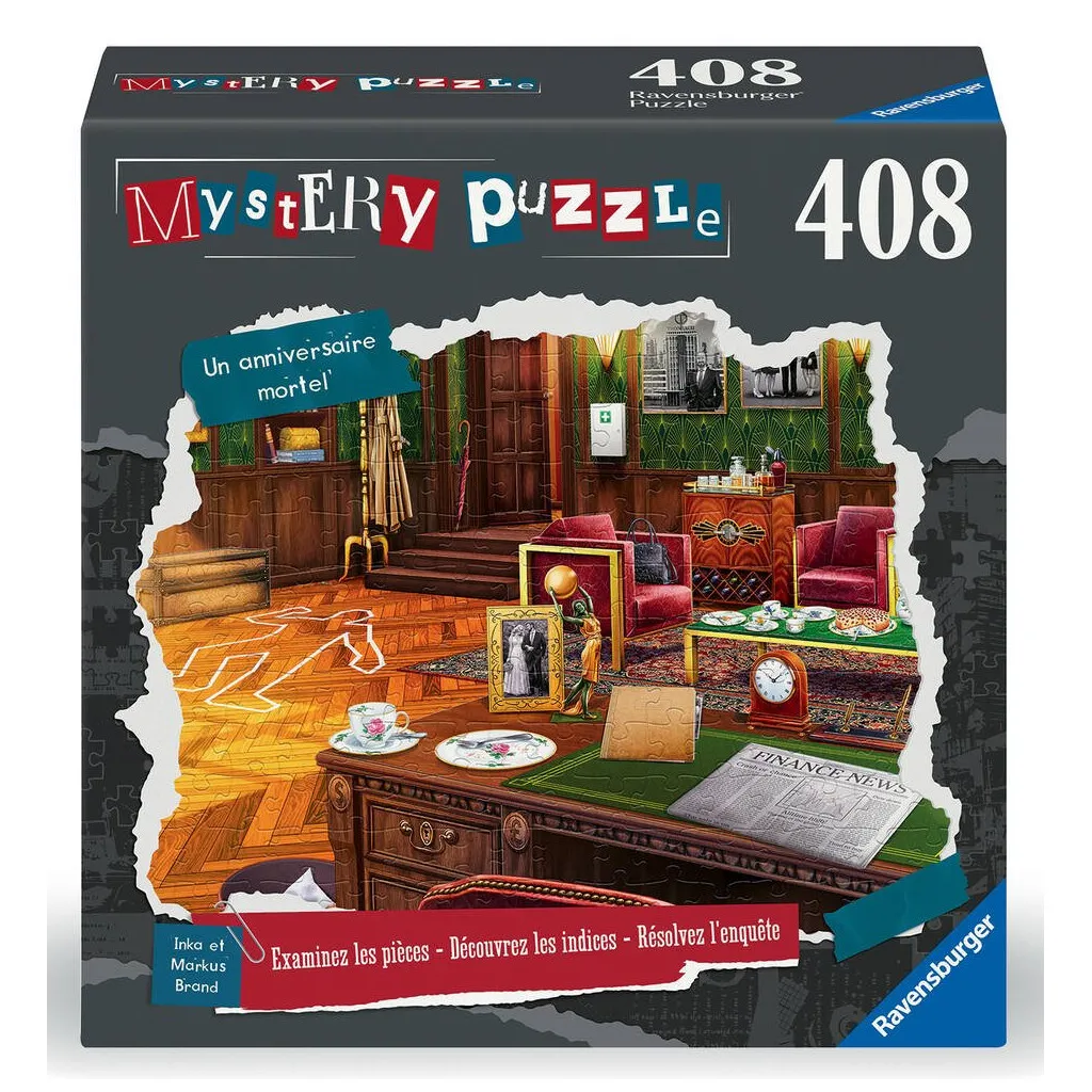 Mystery Puzzle - Un Anniversaire mortel - 408 pièces