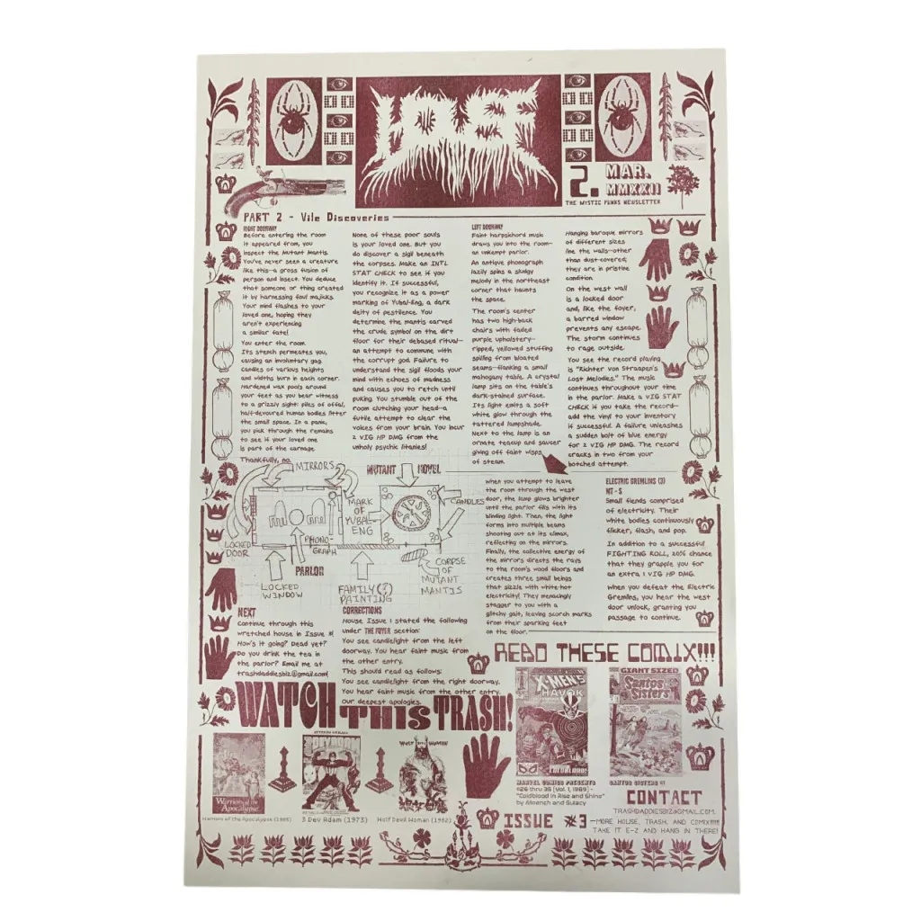 Mystic Punks - Bi-monthly Newsletter - House: Issue N°2