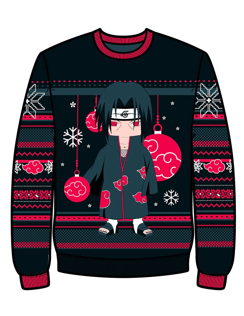 Naruto - itachi - pull de noël homme (xs)