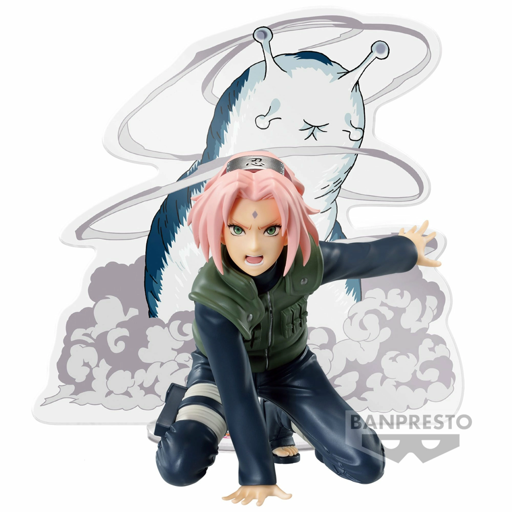 Naruto shippuden - haruno sakura - figurine panel spectacle 9cm