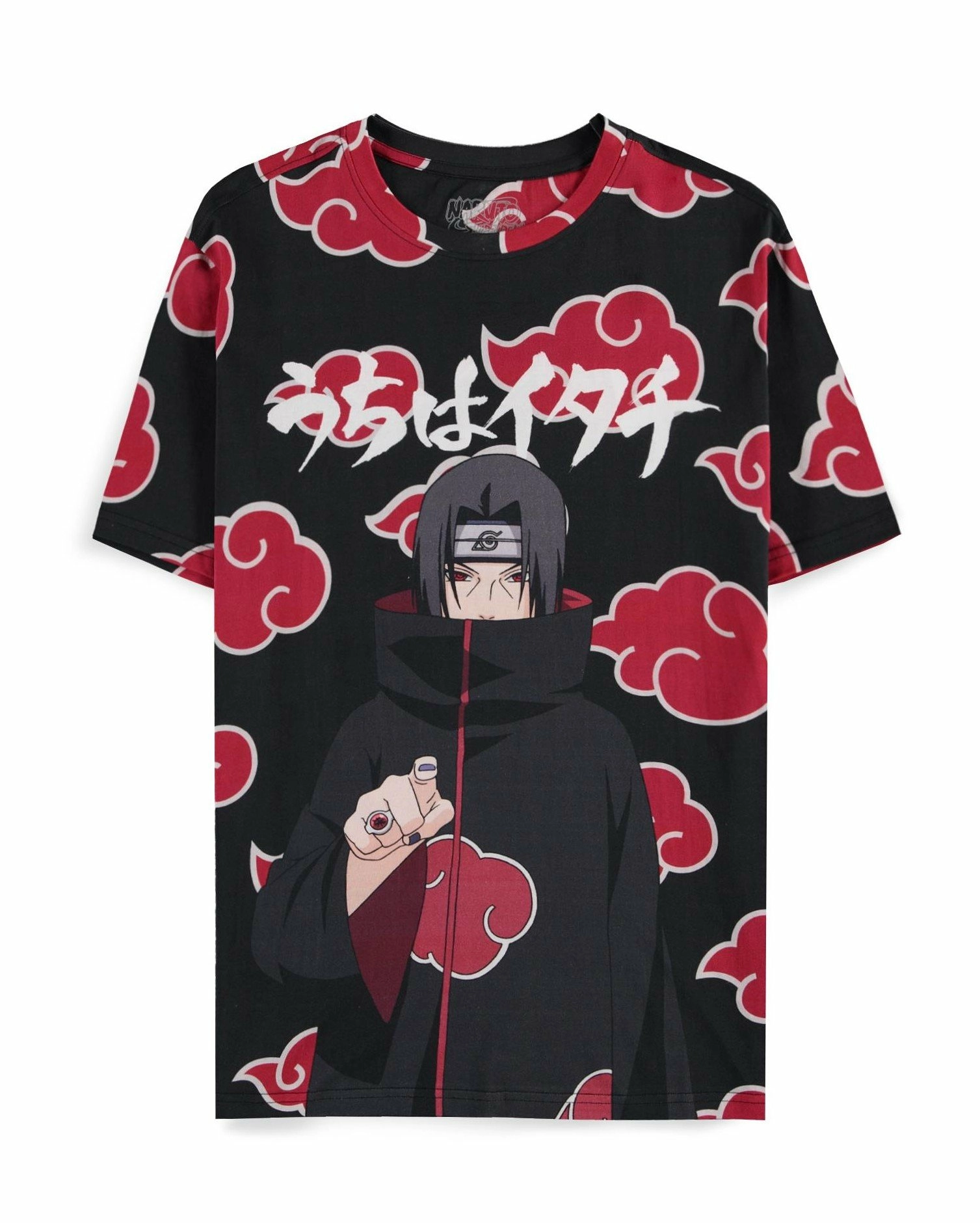 Naruto shippuden t-shirt itachi clouds (m)