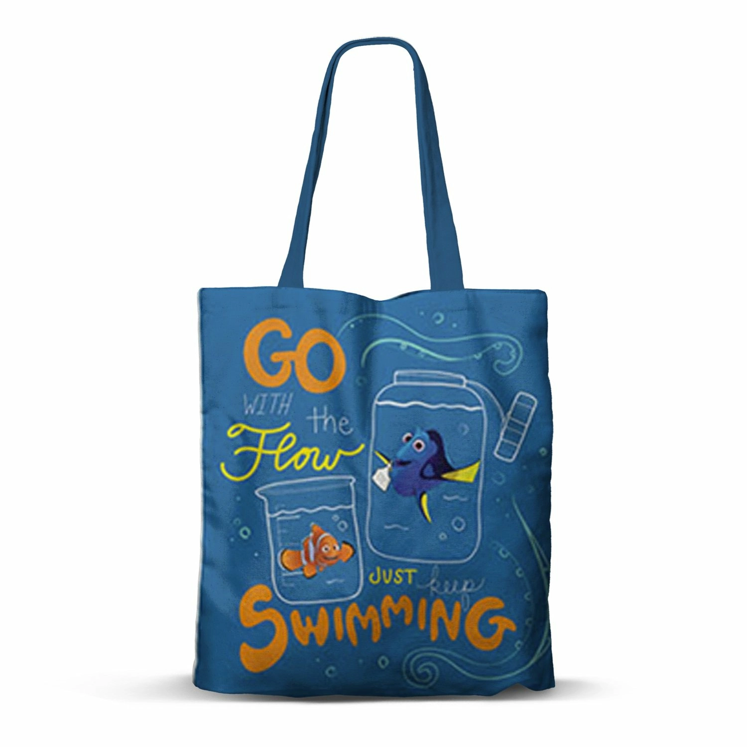 Nemo - go with the flow - totebag '40x30x1cm'