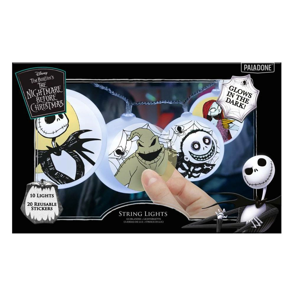 Nightmare before christmas guirlande lumineuse avec stickers