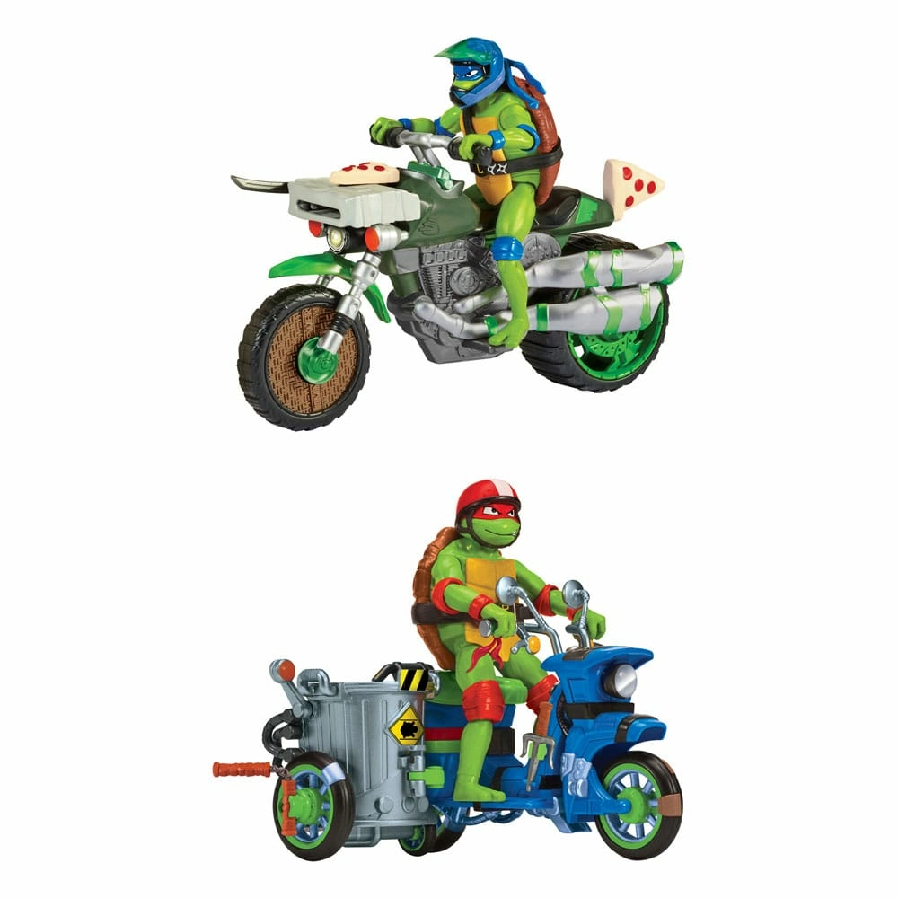 Ninja turtles : teenage years assortiment véhicules avec figurines 30 cm (4)