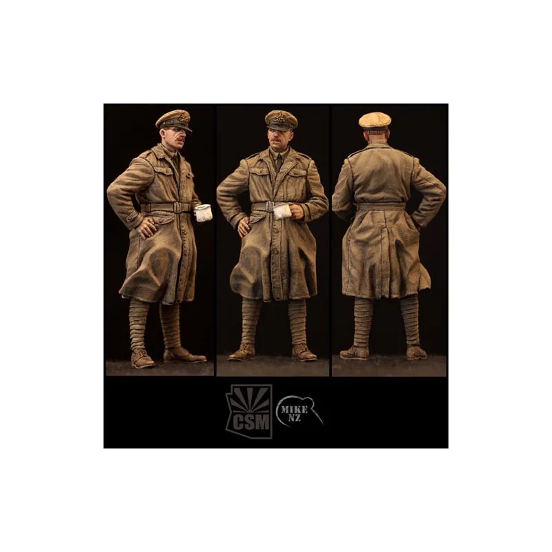 Officier britannique de la division blindée. CSM F35-001