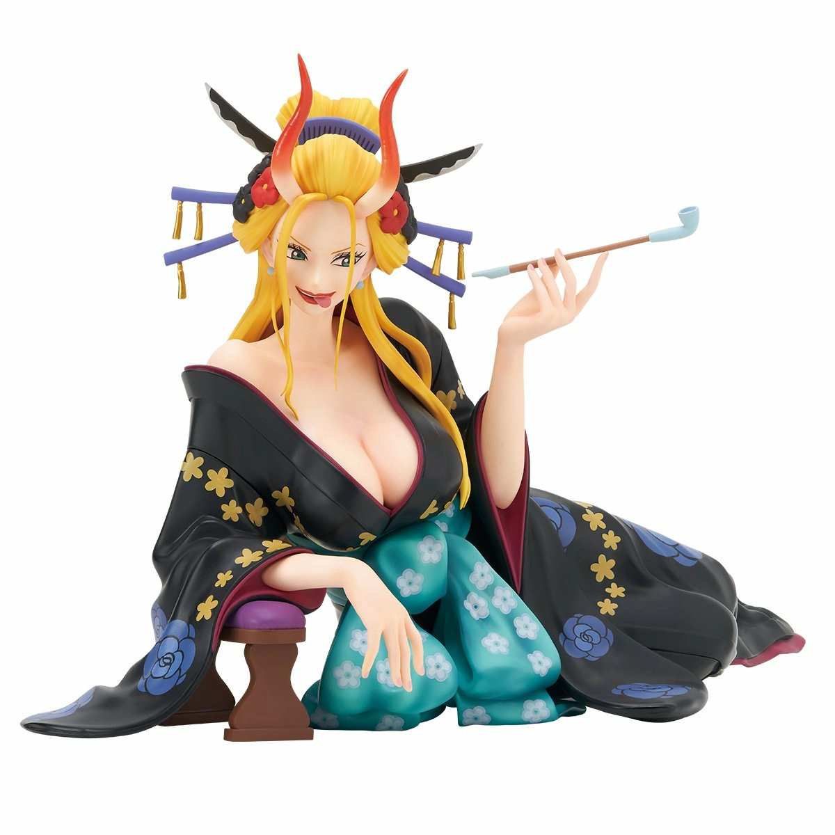 One piece - blackmaria - figurine tobiroppo ichibansho 18cm
