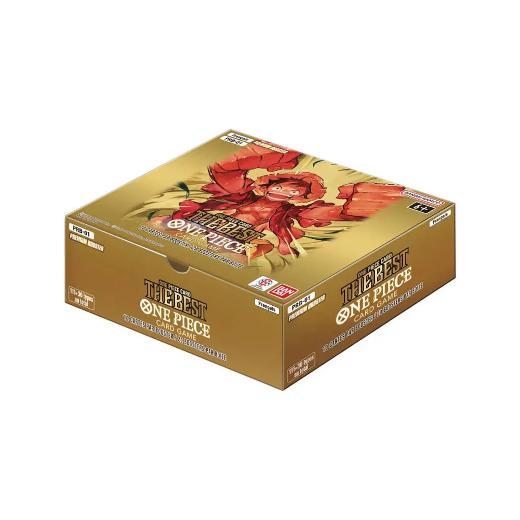 One Piece Card Game - PRB01 - The Best - 20 Boosters Premium (FR)