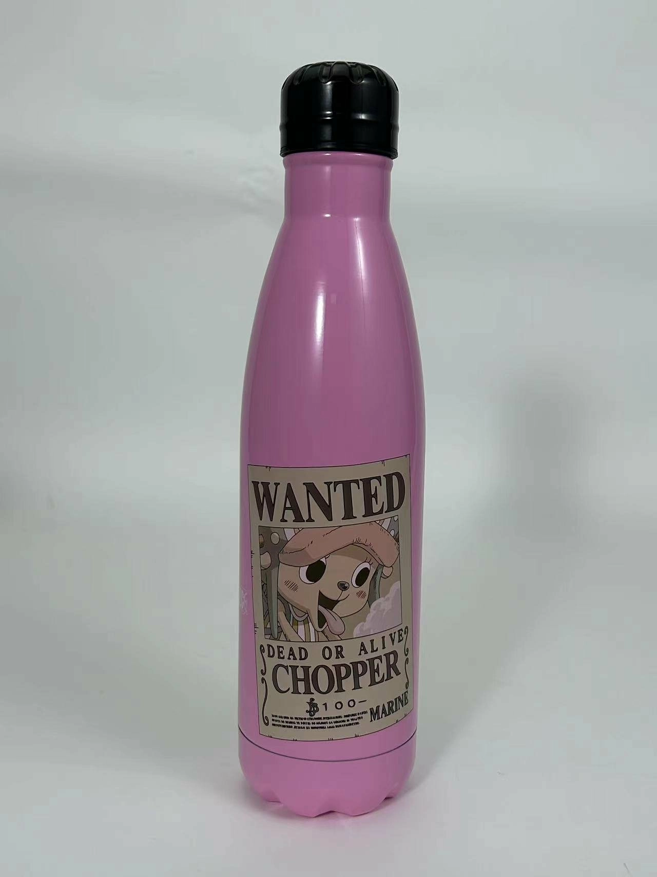 One piece - chopper wanted - bouteille en métal - 540 ml