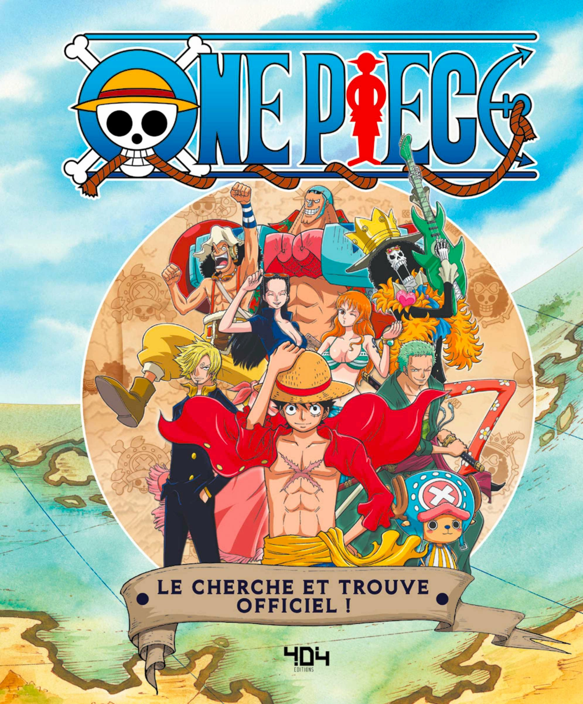 One piece - jeu du cherche et trouve officiel (toei)