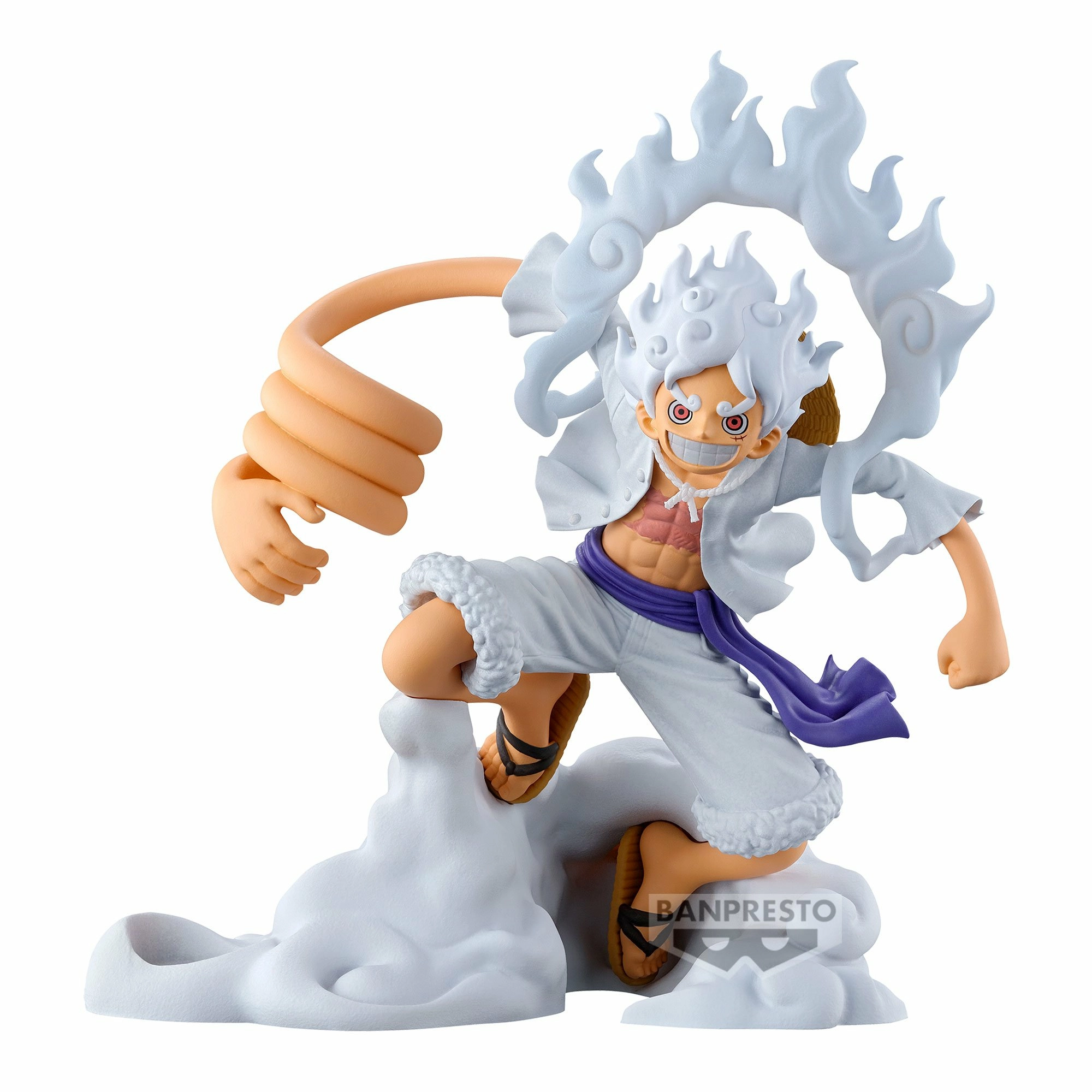 One piece - luffy gear 5 - figurine 10cm