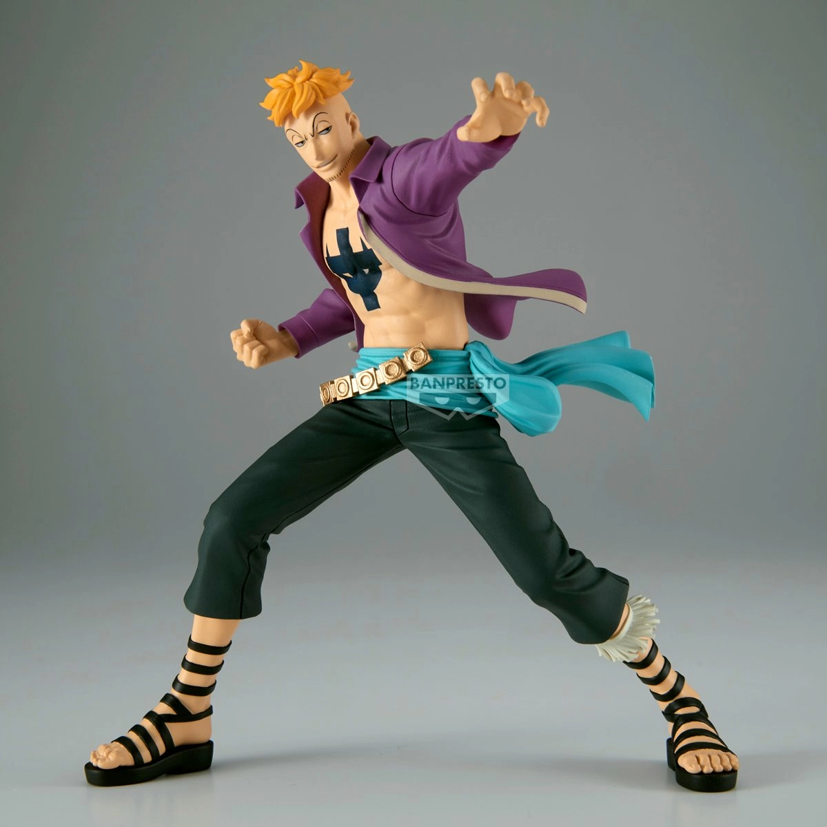 One piece - marco - figurine battle record 14cm