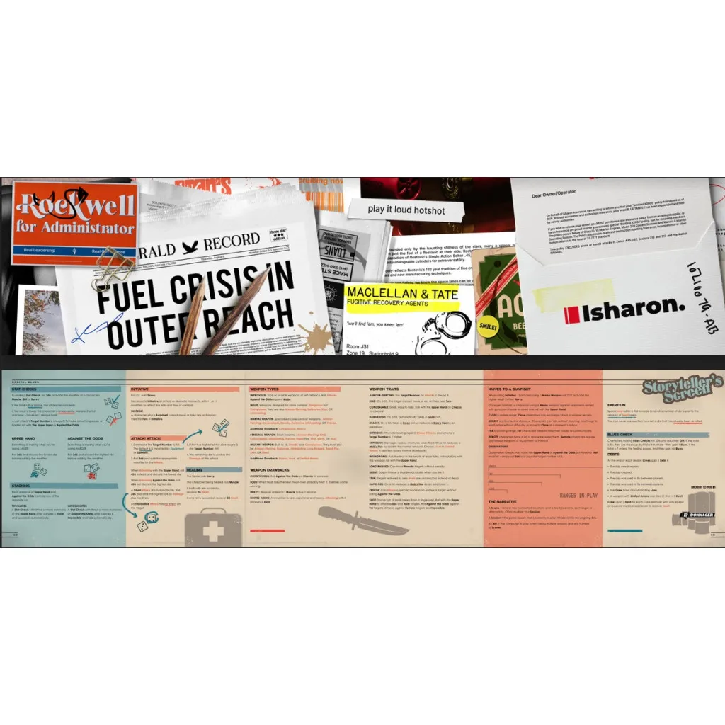 Orbital Blues - GM Screen