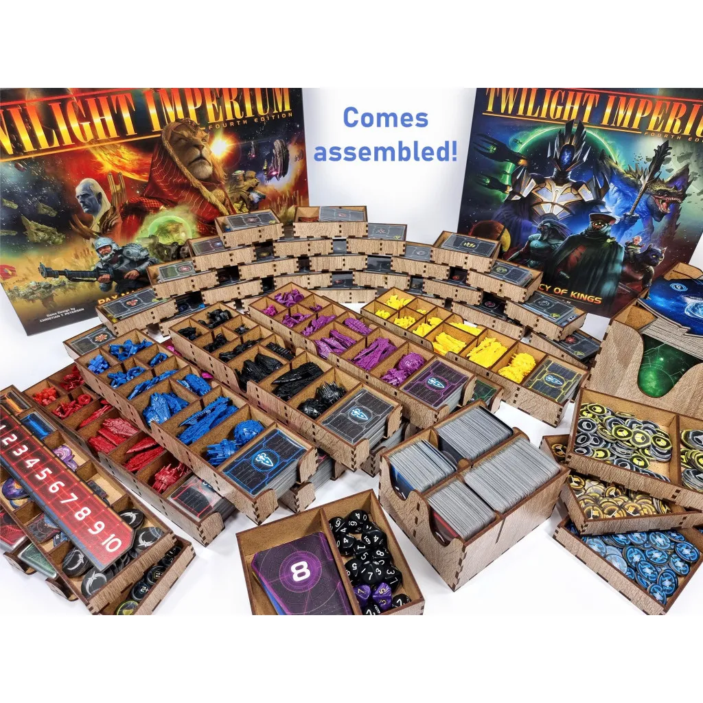 Organisateur pour Twilight Imperium 4 & Prophétie des Rois