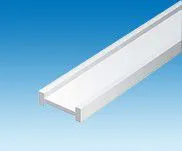 EVERGREEN carte plastique profilé pour modélisme profilé en "I" L.2,54x355mm.