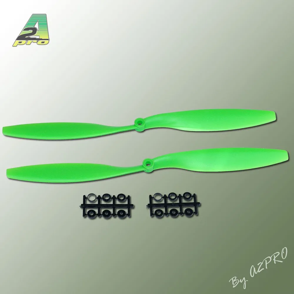 Hélice Gemfan SF 12x4,5 vert (2 pcs)
