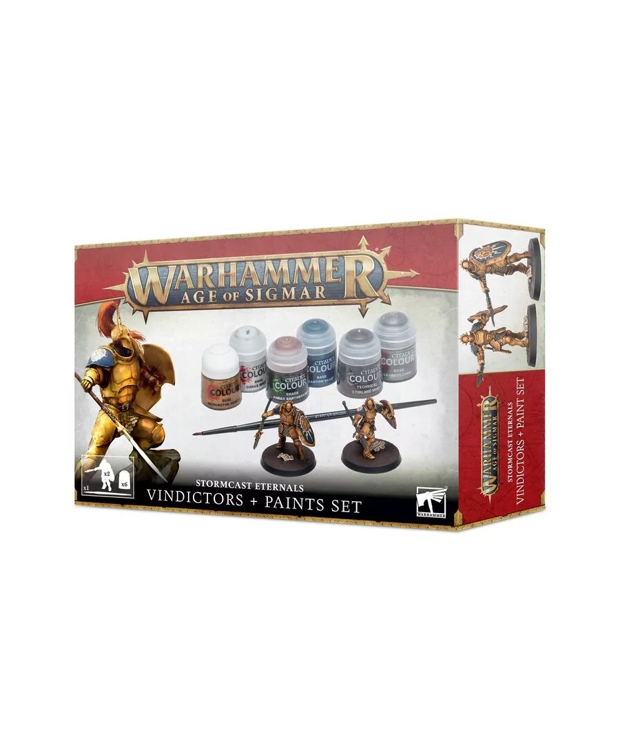 Set de Peinture Citadel : Stormcast Eternals + Paint Set