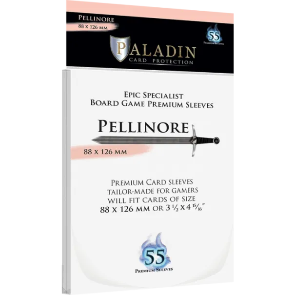 Paladin Pellinore Sleeves 88x126mm