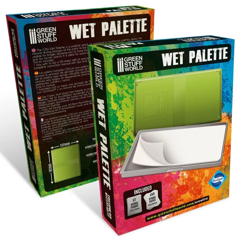 Palette humide. GREEN STUFF WORLD 506822