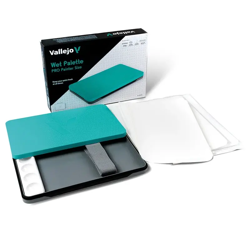 Palette humide : Vallejo format Pro