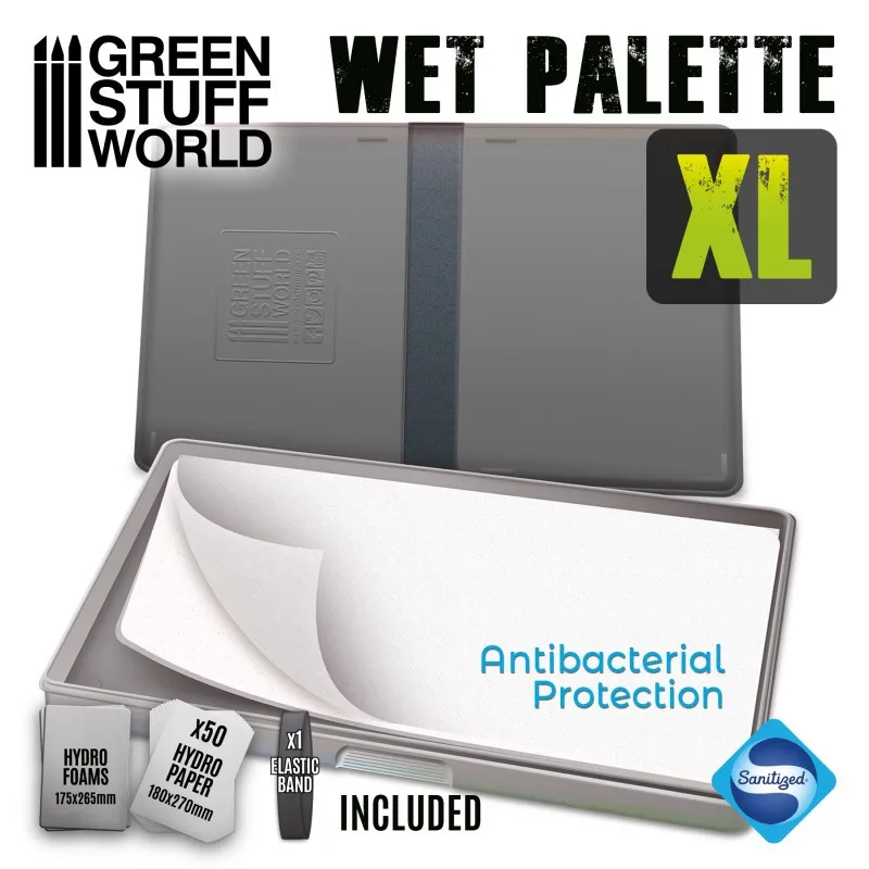 Palette humide XL. GREEN STUFF WORLD 501208