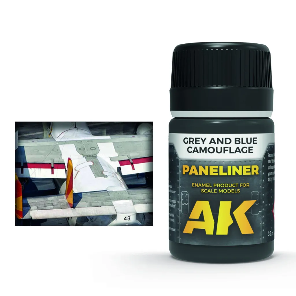 Paneliner (Camouflage Gris and Bleu)