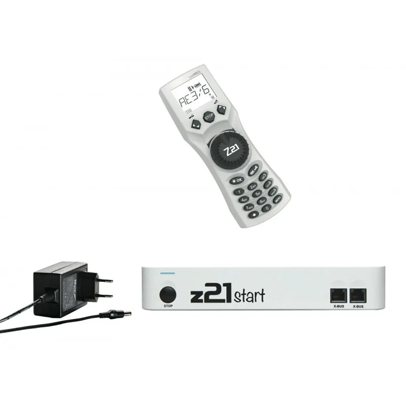 Panneau de commande numérique z21 blanc, avec MultiMAUS. ROCO 10833