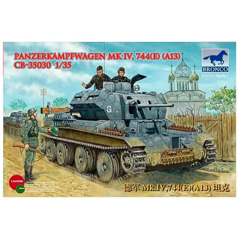 Panzerkampfwagen MK IV, 744 (E) (A13). BRONCO MODELS CB35030