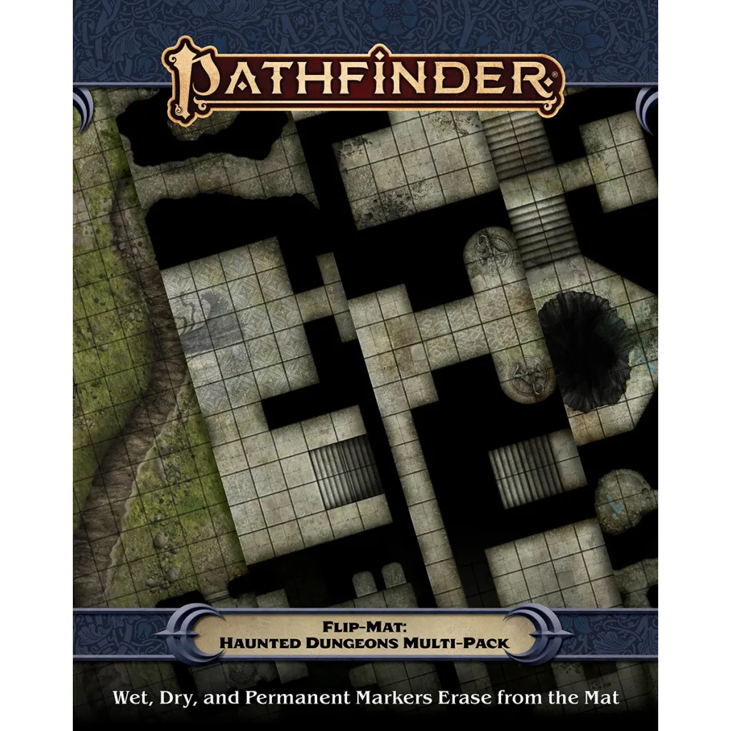 Pathfinder Flip-Mat: Haunted Dungeons Multi-Pack