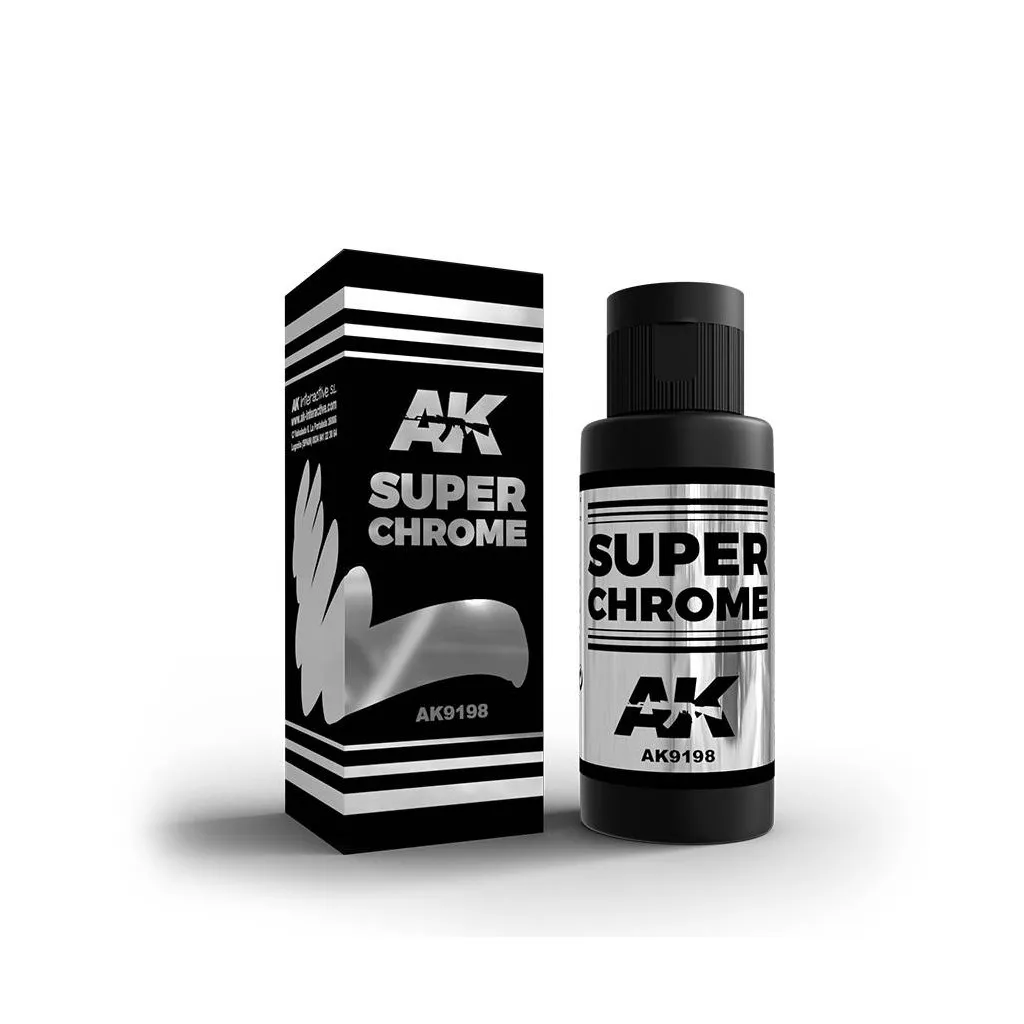 Peinture AK-Interactive - Super Chrome