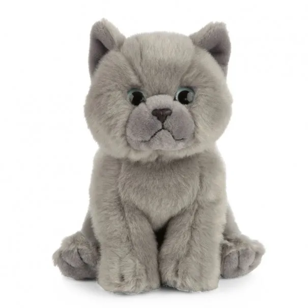 Peluche Chaton British Shorthair 17 cm