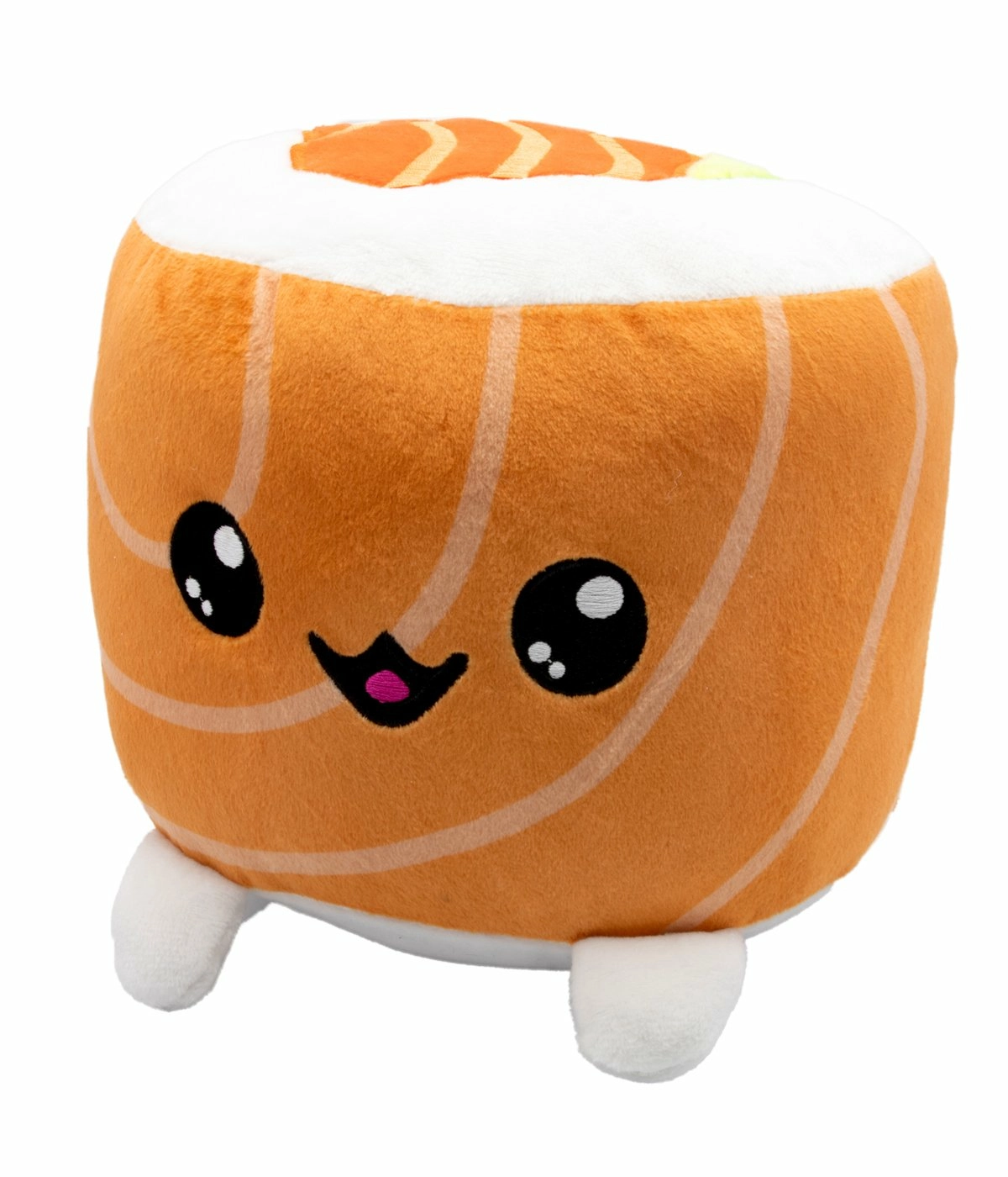 Peluche & porte-clés plushi uramaki sushi with saumon 7 cm