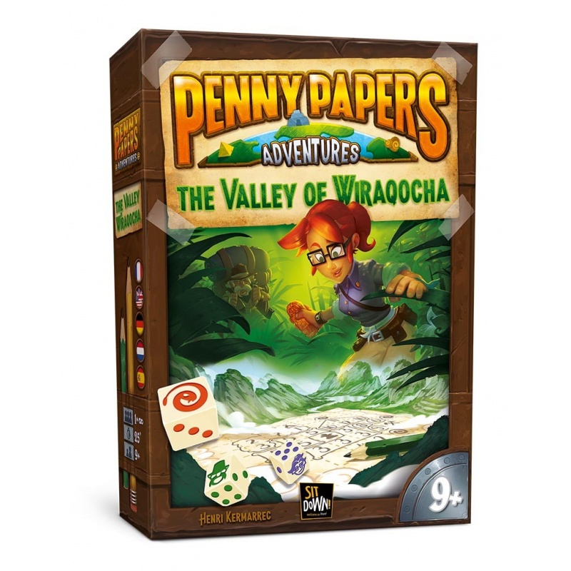 Penny Papers Adventures : The Valley of Wiraqocha - Mon Ludicaire