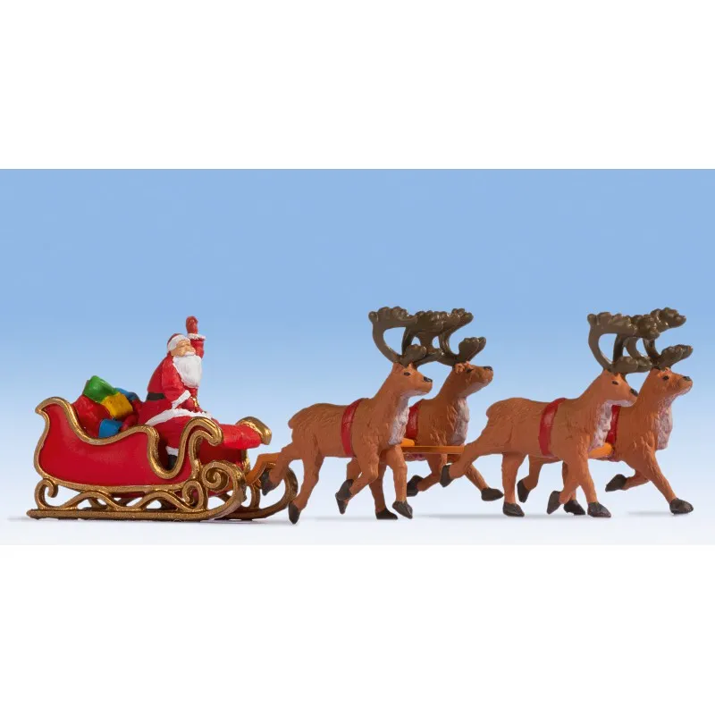 Père Noël avec traîneau. NOCH 15924