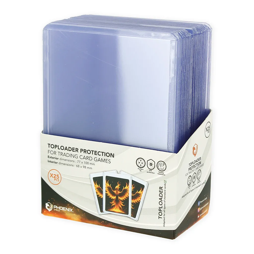 Phoenix Shield - Lot de 25 Top Loaders