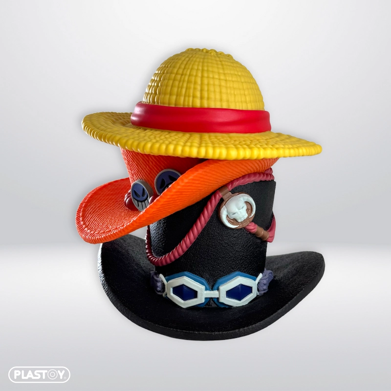 Pila de sombreros hucha 16 cm one piece