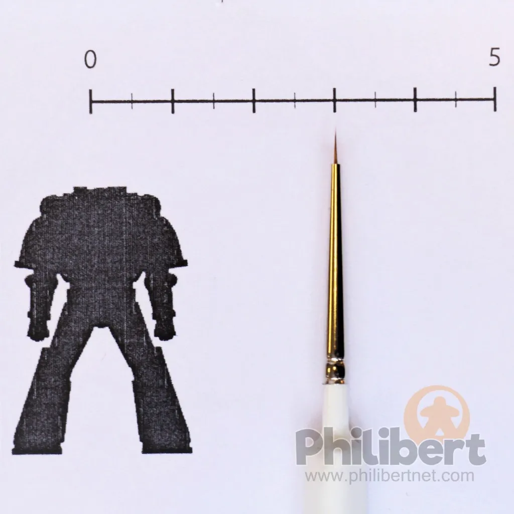 Pinceau Wargamer Insane Detail