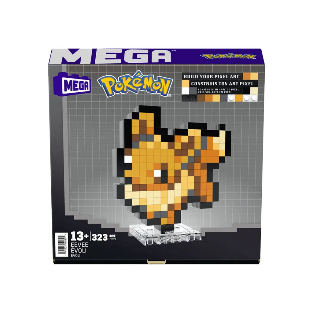 Pixel Art 3D Pokemon - Evoli