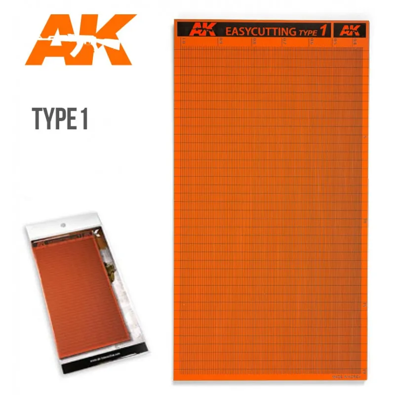 Plaque de coupe. Tapez 1. AK INTERACTIVE AK8056