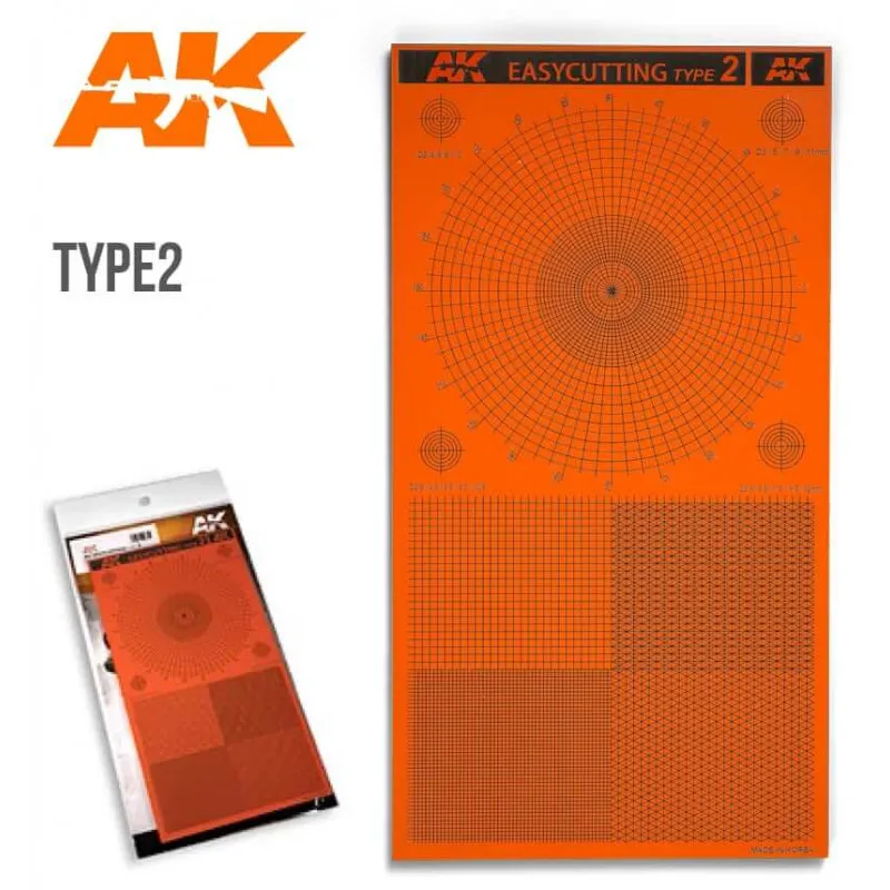 Plaque de coupe. Tapez 2. AK INTERACTIVE AK8057