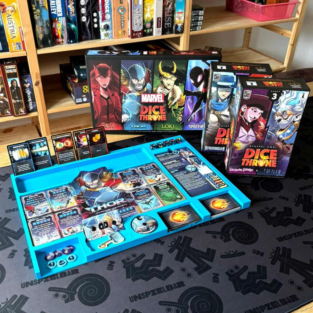 Plateau de Héros Premium - compatible avec Dice Throne